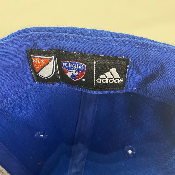 FC Dallas 96 Adidas Baseball Cap Hat Adult Adjustable One Size - Picture 5 of 6